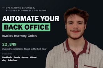 automate your ecommerce bookkeeping, inventory, and order tasks
