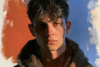 do a real oil portrait
