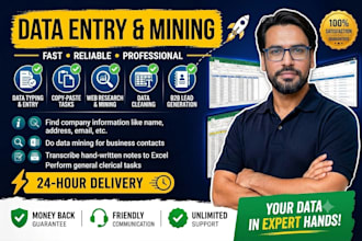 do data entry, excel work, and virtual admin support