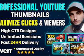 design eye catching thumbnail for short and long videos