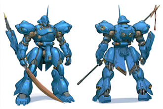 draw illustration and concept mecha, gundam, and robot