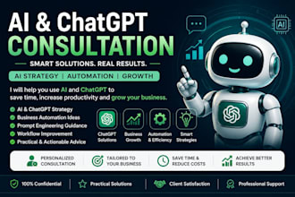 provide ai consulting and chatgpt strategy for your business