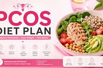 create a personalized pcos diet plan for hormonal health
