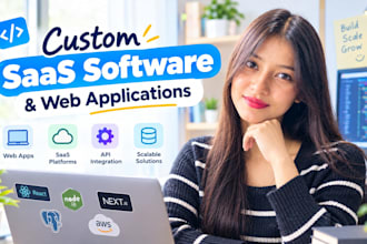 develop custom saas software and web applications