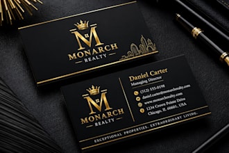 design luxury business card stationery letterhead visiting card name card