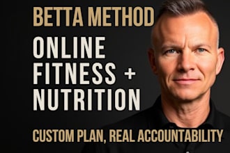 be your fitness and nutrition consultant