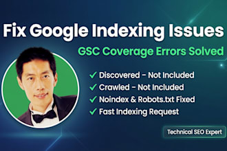 fix google indexing issues gsc coverage errors  get pages indexed