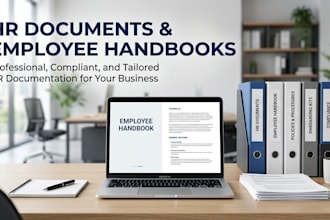 create professional HR documents and employee handbooks