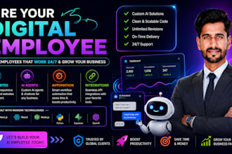 build digital employee, ai agents, business solutions
