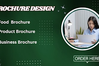 design bifold or tri flod brochure