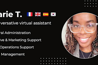 be your versatile and reliable virtual assistant, executive, HR, admin support