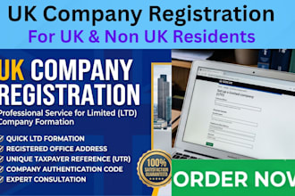 register a UK ltd company for residents and non residents