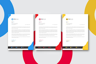design letterhead in editable word format