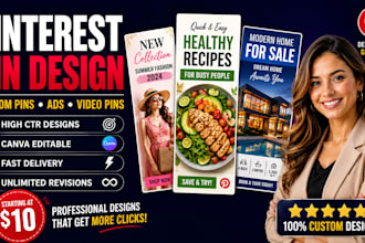 manage pinterest account with SEO optimized pins and boards