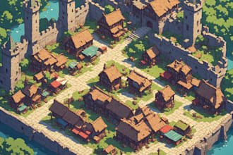 draw professional fantasy game maps and world cartography