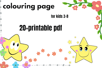 create cute animal coloring pages pdf for kids printable