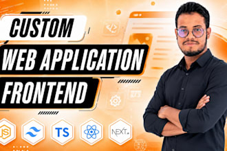 develop a modern web app with react next js and tailwind CSS