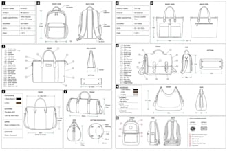 design handbag, bag, accessory tech packs, tote bag, backpack,