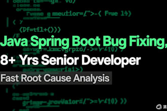 fix bugs and errors in your java spring boot application