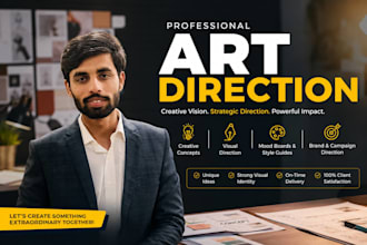 create professional art direction for your creative project