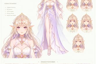 make a vtuber model design, art, rigging