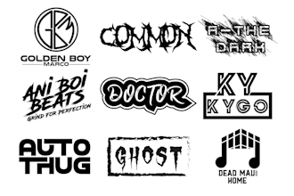 design music , band , rap producer and dj logo for you