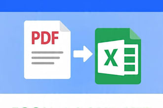pdf convert in excel
