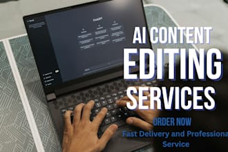 proofread and humanize ai content