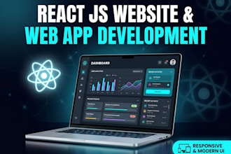 build a modern react js website