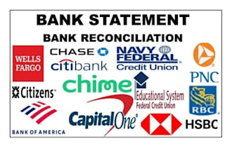 do monthly bookkeeping and bank reconciliation