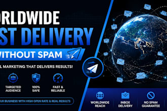 send 290 million bulk email blast, email marketing campaign to inbox