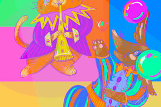 create a custom digital illustrations