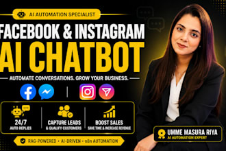 build ai chatbot for facebook and instagram with rag
