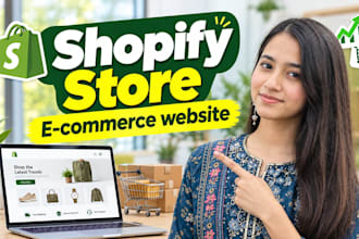 design your shopify store and ecommerce website as your trusted shopify expert