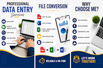 do data entry as you suggest