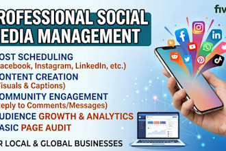 be your social media moderator and chat support specialist
