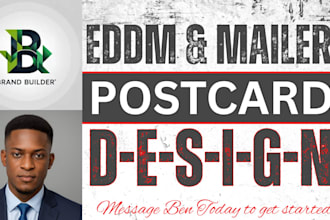 design usps eddm postcard, direct mail, and every door direct mail flyer