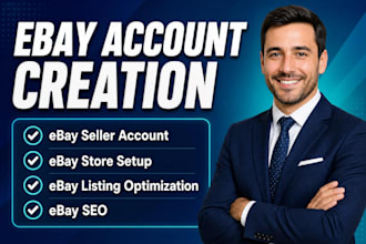 do ebay account creation ebay seller account ebay store setup ebay listing