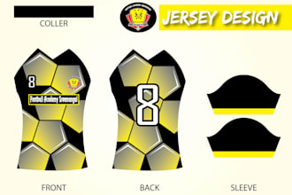 design sports shirts and tshirts for your teams or clubs