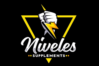 design new powerful energy supplement logo