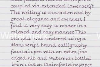 write neat handwritten assignments