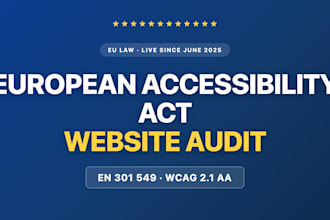 audit your website for the european accessibility act and rank every fix