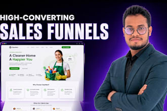 design and build sales funnels in clickfunnels and systemeio