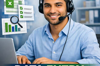 do accurate date entry and web research