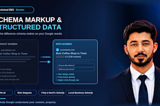 add schema markup and structured data for google rich results