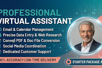 be your best virtual assistant for data entry and admin support