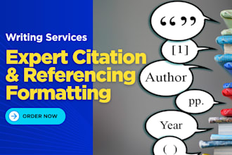 edit reference lists and citations apa,mla, chicago, harvard