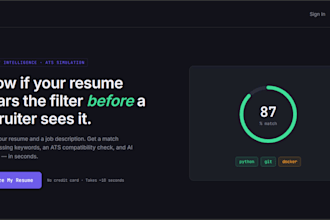 build an ai resume analyzer with ats feedback