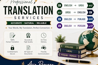 translated english to urdu  and punjabi for you
