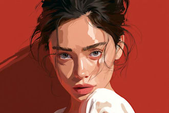 do a vector portrait for you